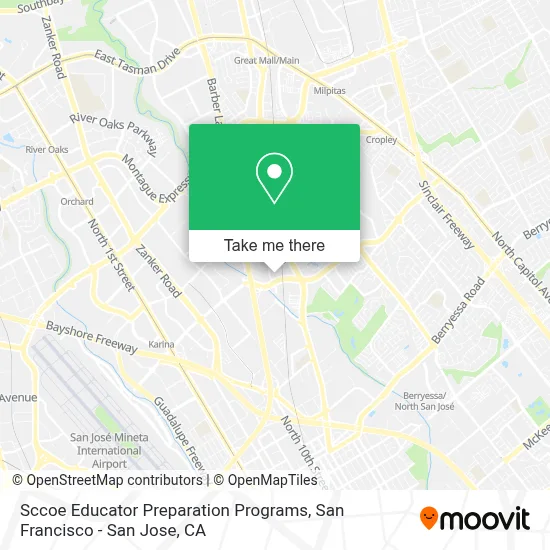 Sccoe Educator Preparation Programs map