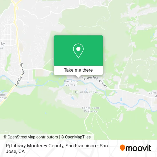 Pj Library Monterey County map