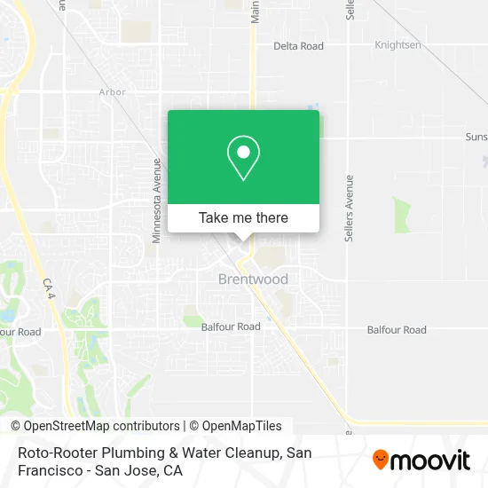 Roto-Rooter Plumbing & Water Cleanup map