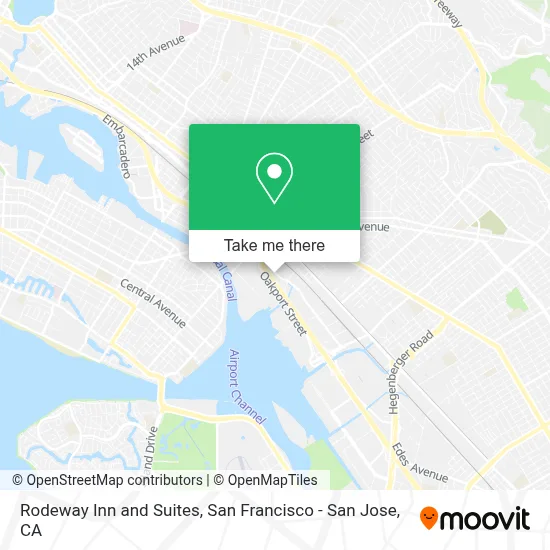 Rodeway Inn and Suites map