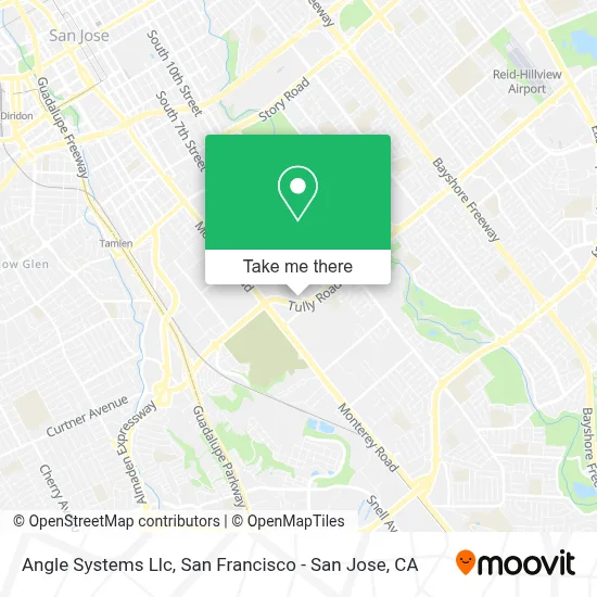 Angle Systems Llc map