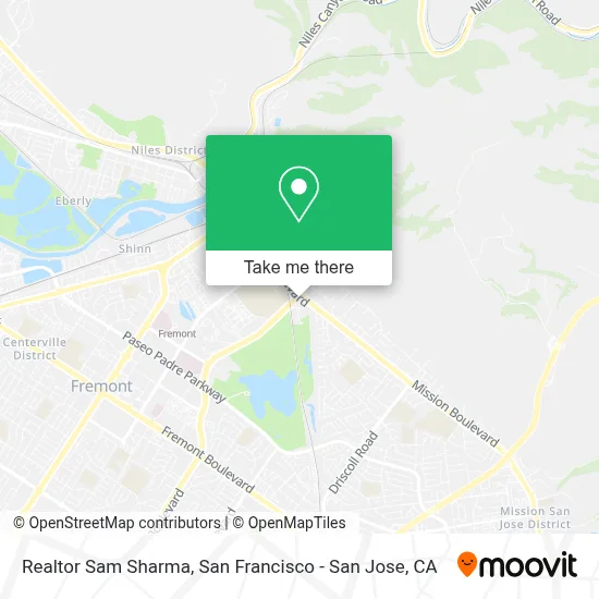 Realtor Sam Sharma map