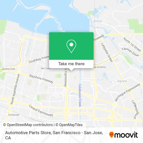 Automotive Parts Store map