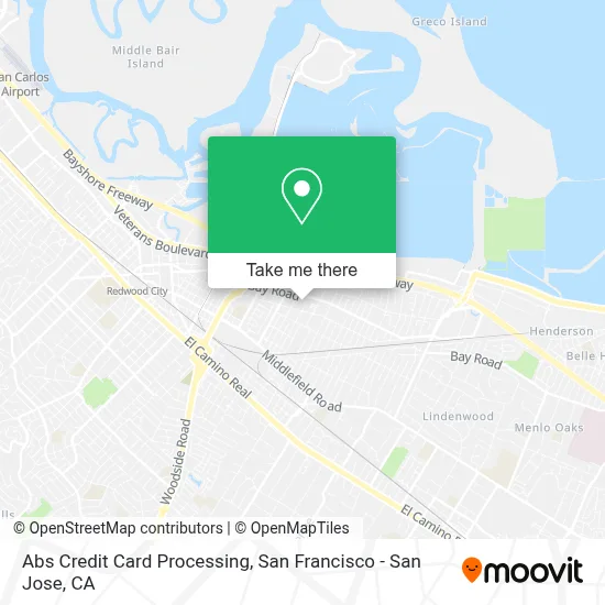 Abs Credit Card Processing map