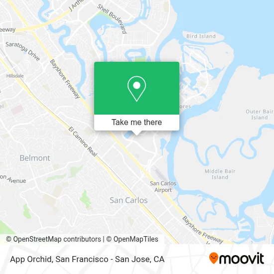 App Orchid map