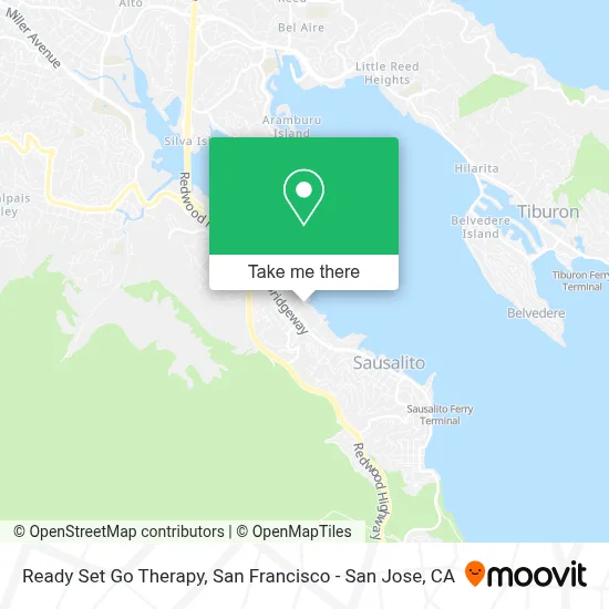 Ready Set Go Therapy map
