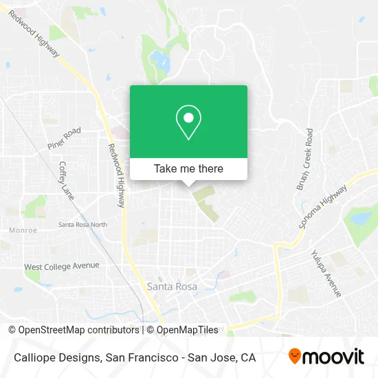 Calliope Designs map
