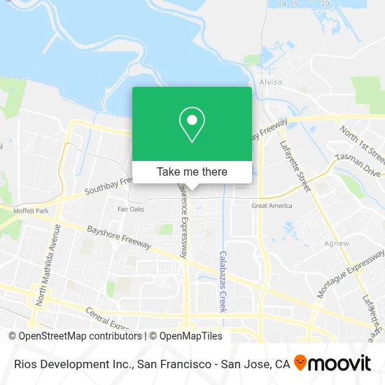 Rios Development Inc. map