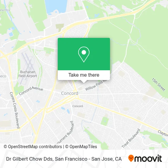 Dr Gilbert Chow Dds map
