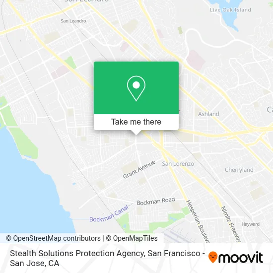 Stealth Solutions Protection Agency map
