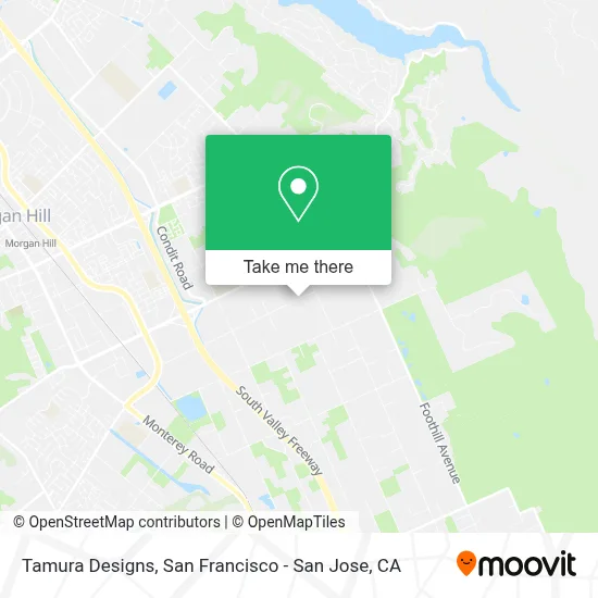Tamura Designs map