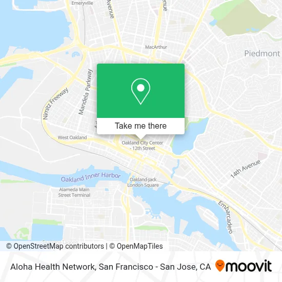 Aloha Health Network map