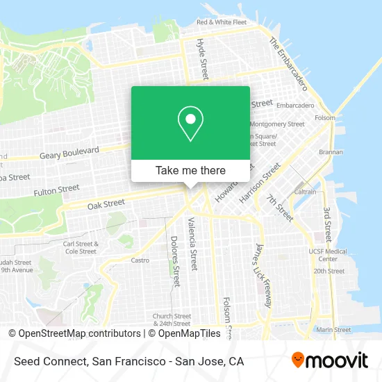 Seed Connect map