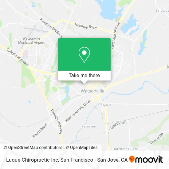 Luque Chiropractic Inc map