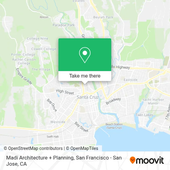 Madi Architecture + Planning map