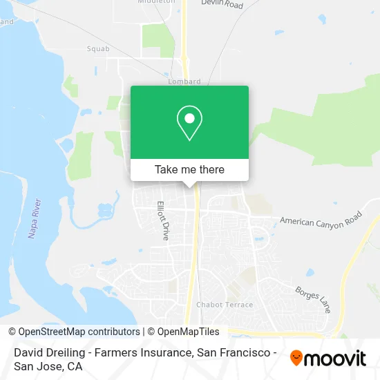 David Dreiling - Farmers Insurance map