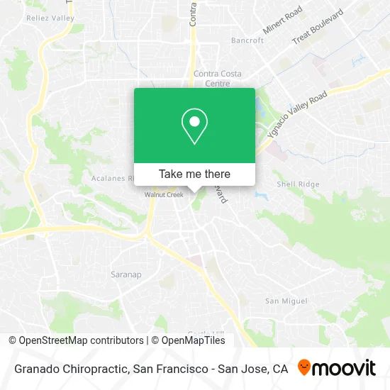 Granado Chiropractic map