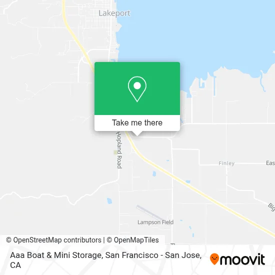 Aaa Boat & Mini Storage map