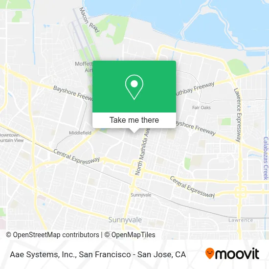 Aae Systems, Inc. map