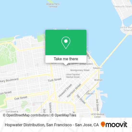 Hopwater Distribution map