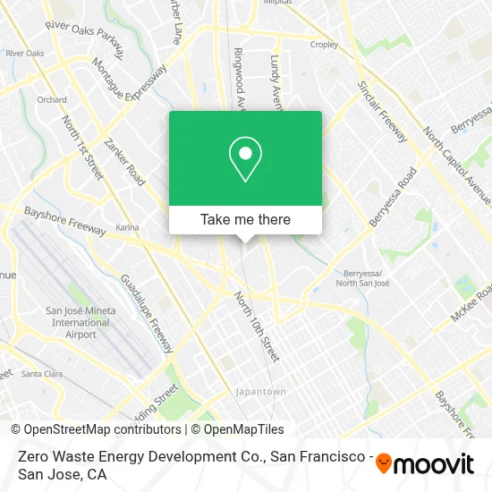Zero Waste Energy Development Co. map