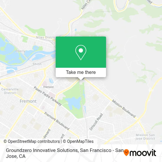 Groundzero Innovative Solutions map