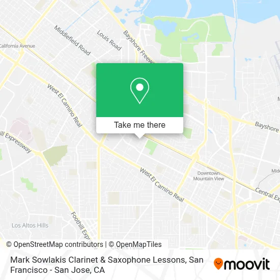 Mark Sowlakis Clarinet & Saxophone Lessons map