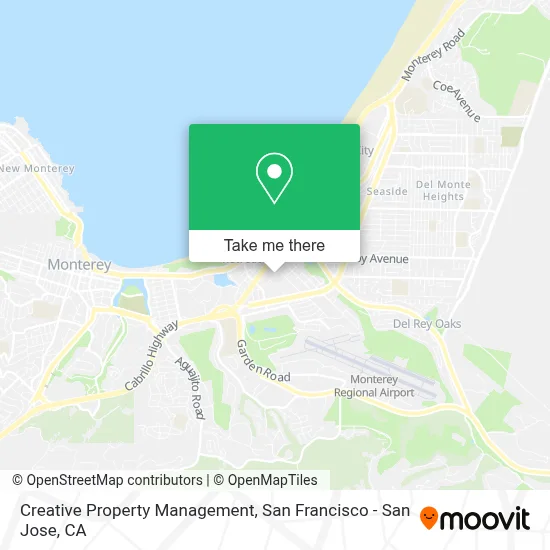 Creative Property Management map