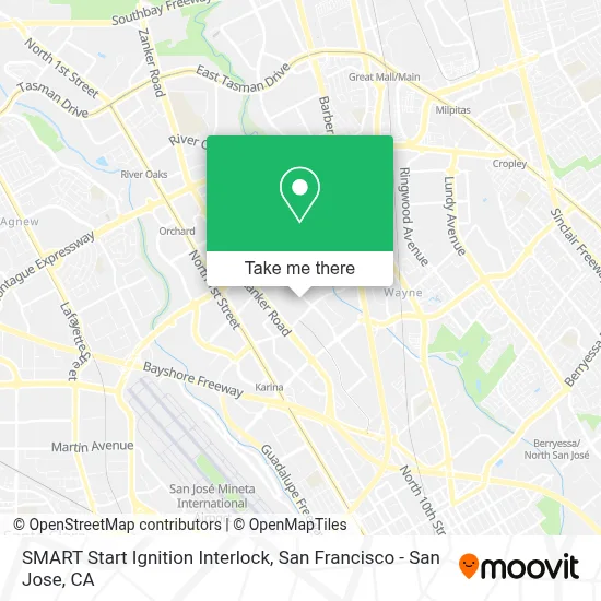 SMART Start Ignition Interlock map