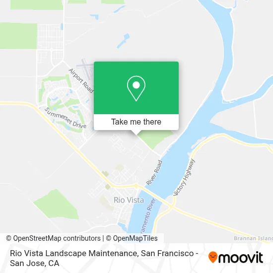 Rio Vista Landscape Maintenance map
