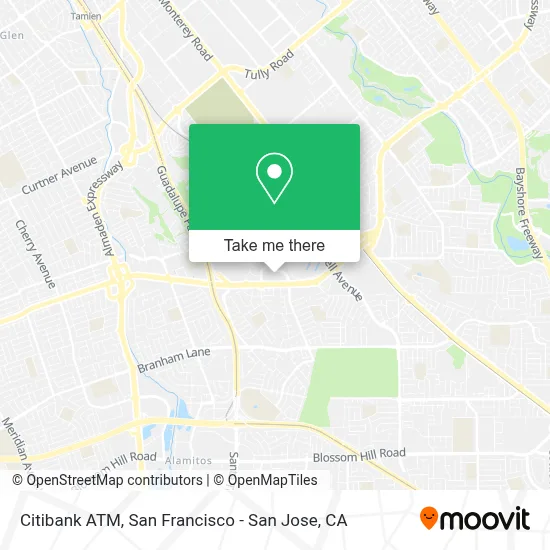 Citibank Atm map