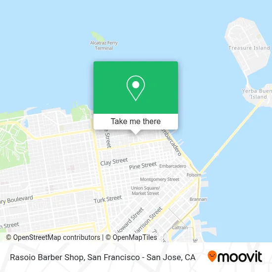 Rasoio Barber Shop map