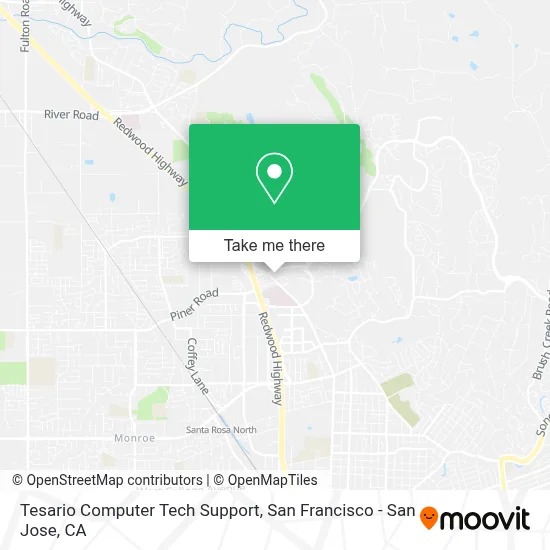 Tesario Computer Tech Support map