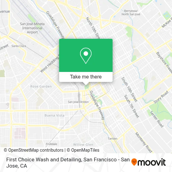 First Choice Wash and Detailing map