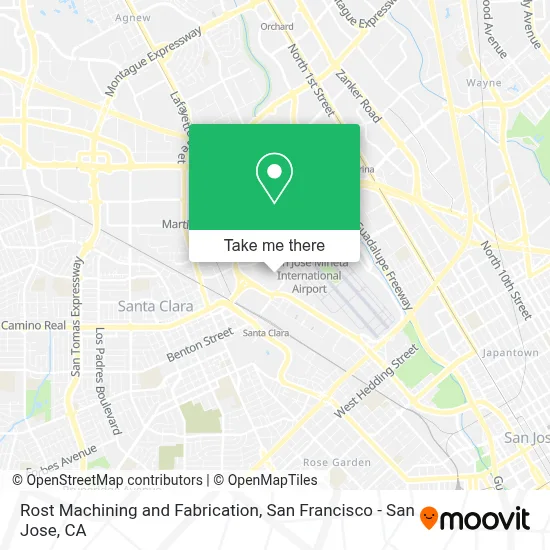 Rost Machining and Fabrication map