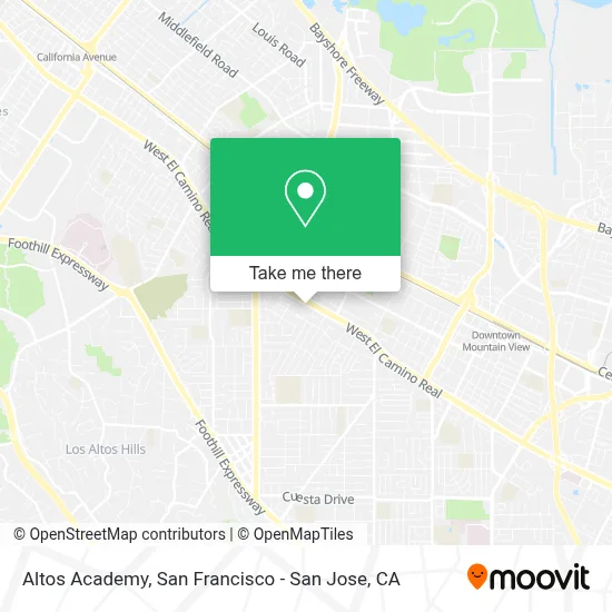 Altos Academy map