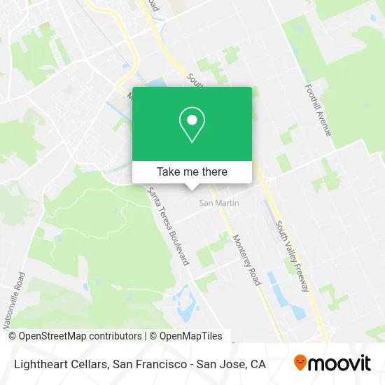 Lightheart Cellars map