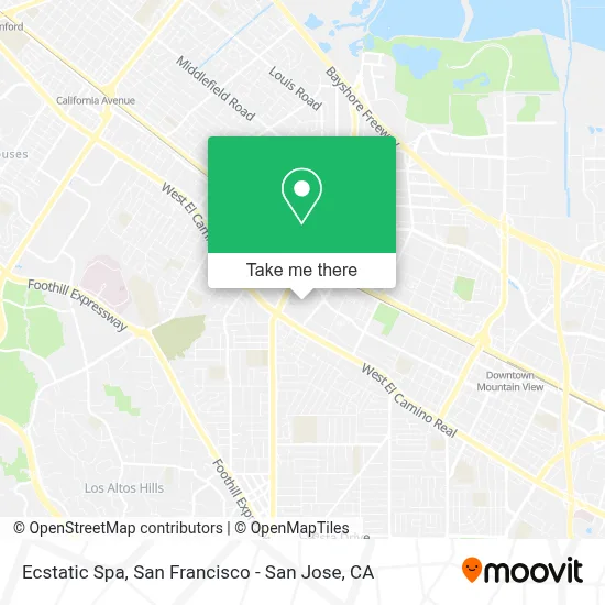 Ecstatic Spa map