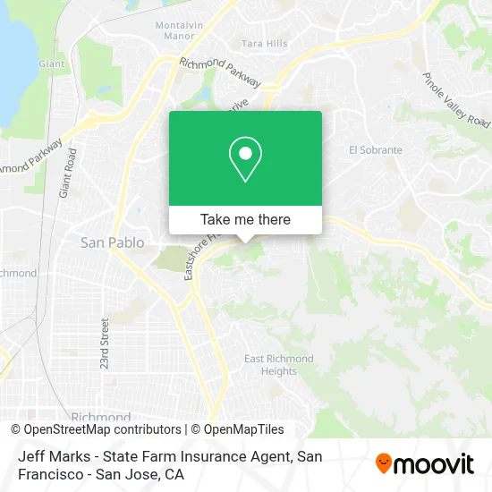 Jeff Marks - State Farm Insurance Agent map