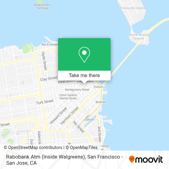 Rabobank Atm (Inside Walgreens) map