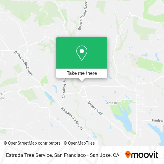 Estrada Tree Service map