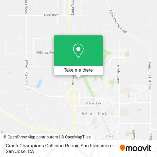Crash Champions Collision Repair map