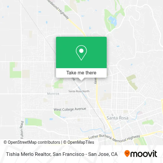 Tishia Merlo Realtor map