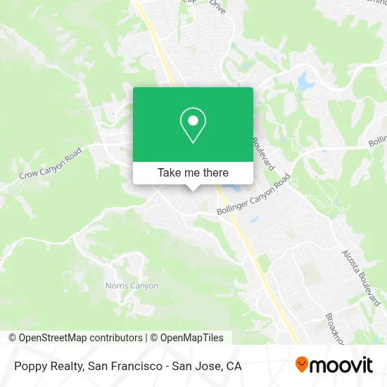 Poppy Realty map