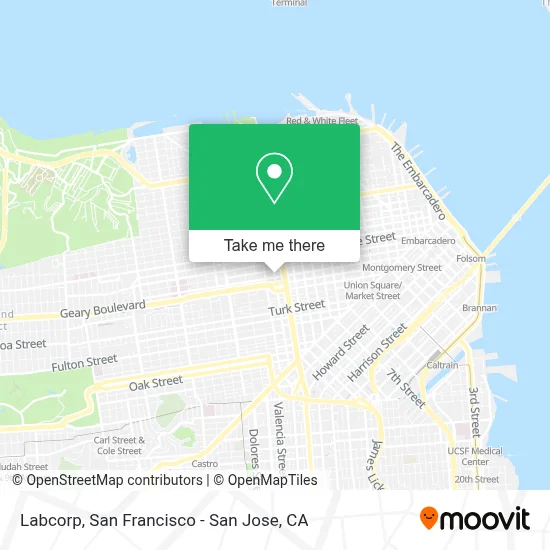 Labcorp map