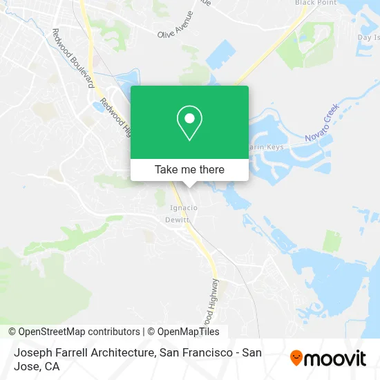 Joseph Farrell Architecture map
