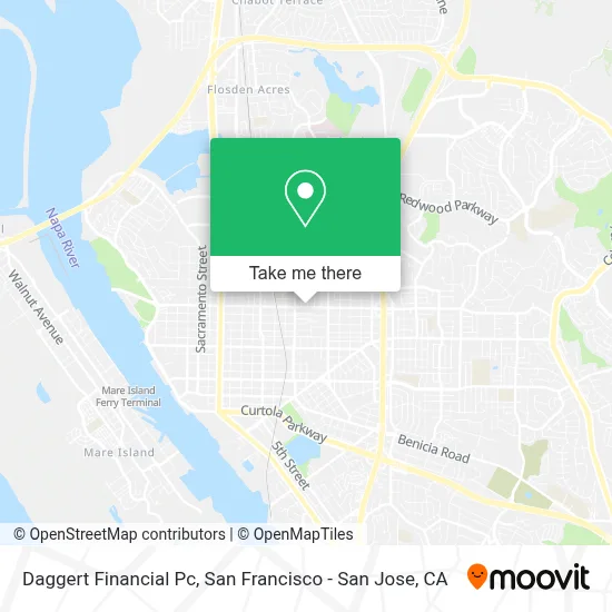 Daggert Financial Pc map