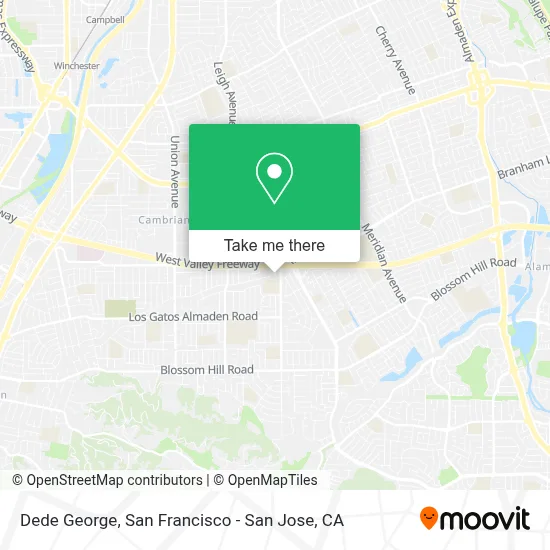 Dede George map