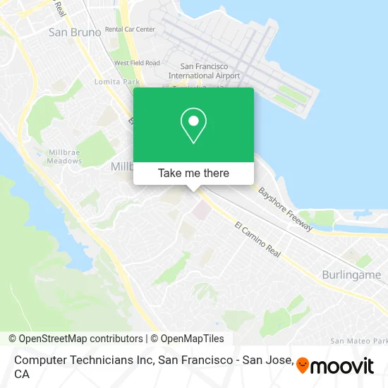 Computer Technicians Inc map