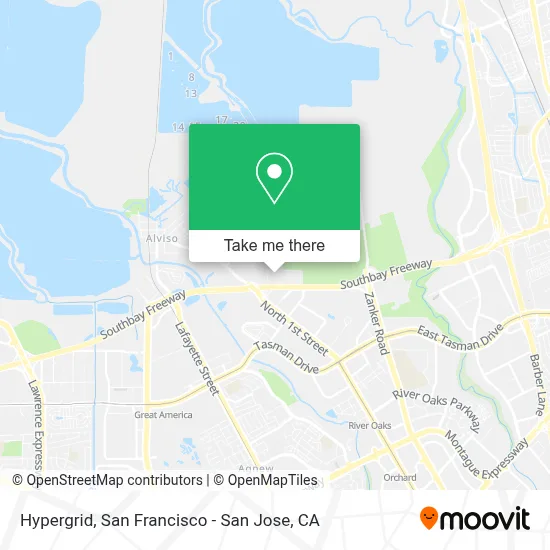Hypergrid map